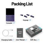 Purple TRIMUI Brick Metal Backplate Portable Retro Gaming Handheld A133P Linux Video Game Console