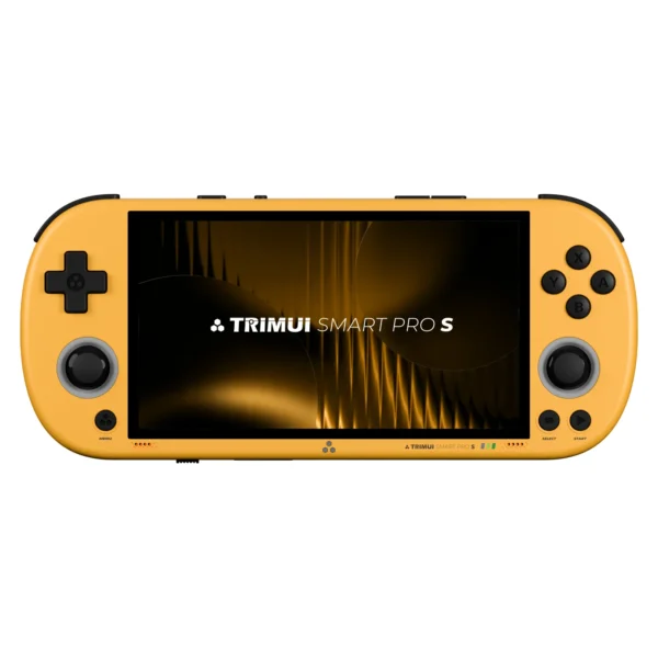 TRIMUI Smart Pro S Handheld Game Console Yellow Color