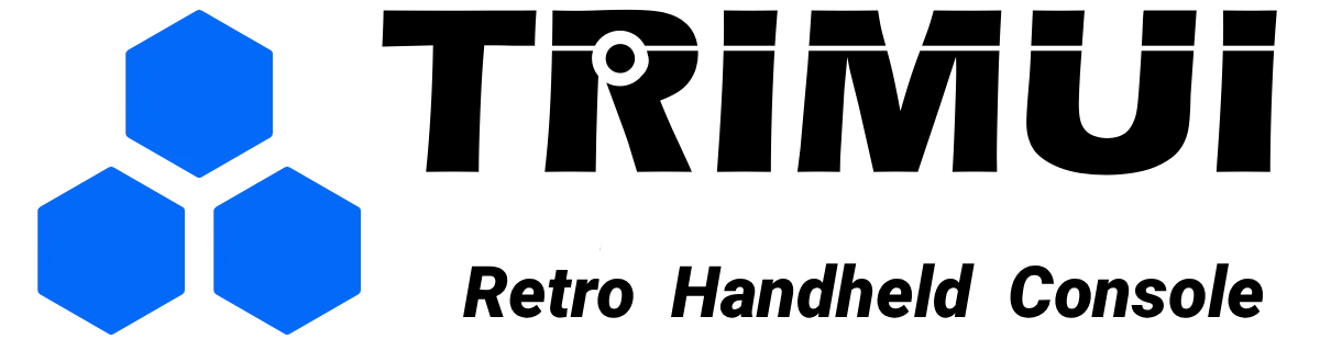 TRIMUI Retro handheld pcoekt game console logo