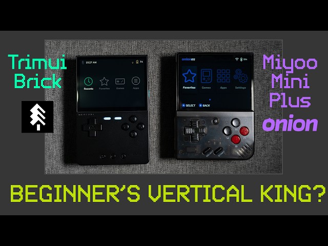 TrimUI Brick vs Miyoo Mini Plus
