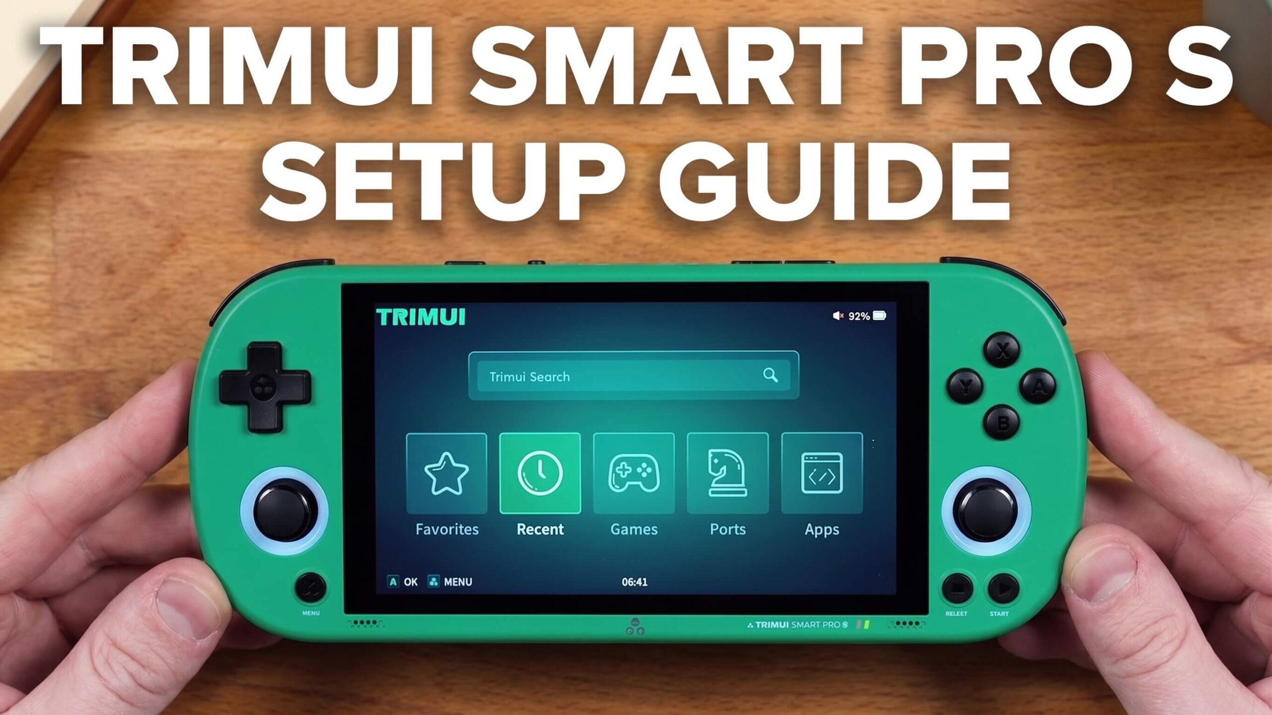TrimUI Smart Pro S Starter Setup